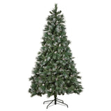 National Tree Company 2.7m Bayville Pine Pre-Lit Christmas Tree