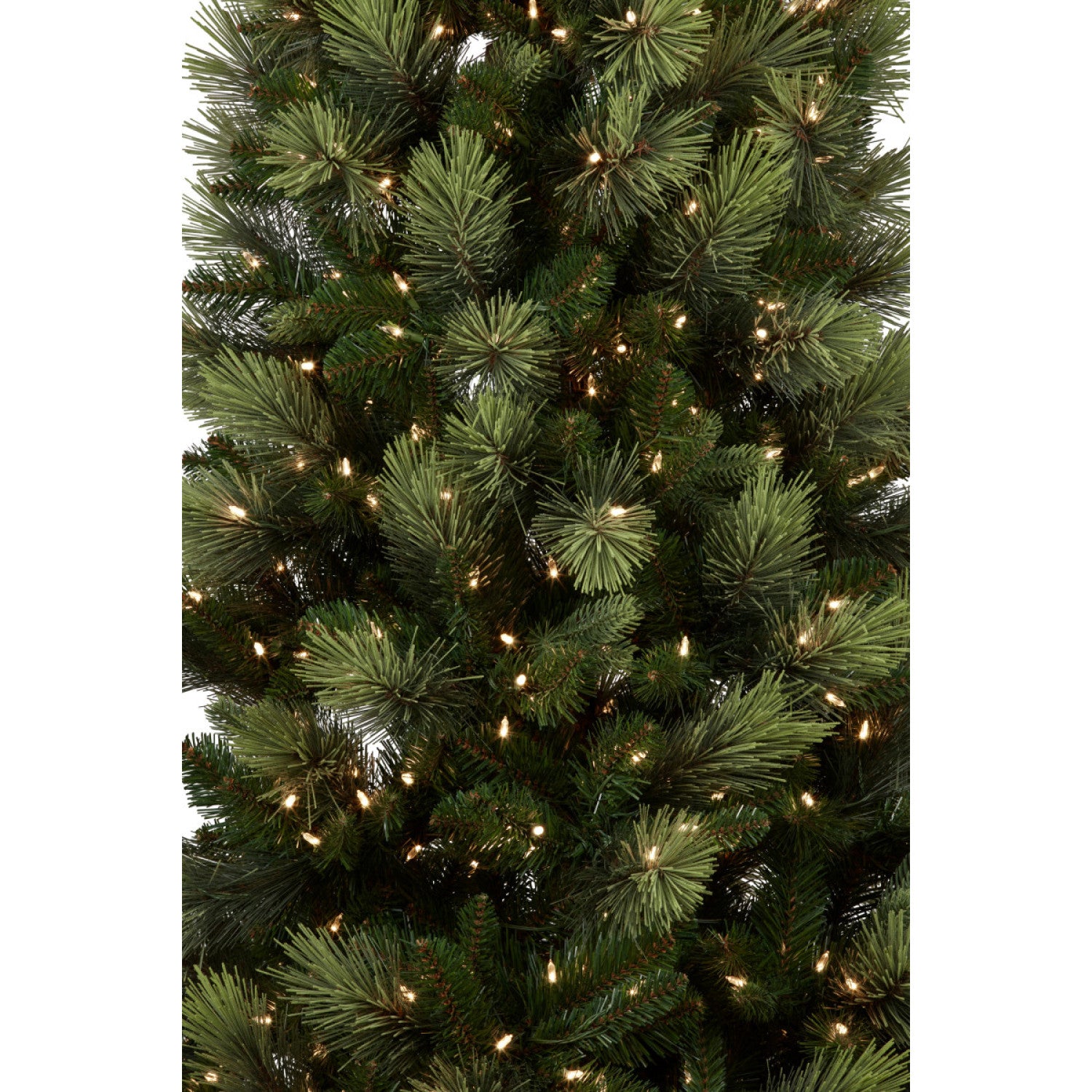 2.3M Christmas Tree with Lights- Slimline Carolina Pine