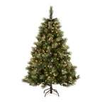 Christabelle 2.3m 7.5ft Christmas Tree with LED Lights Carolina Pine