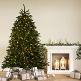 1.8m National Tree Company Dunhill Shimmer Fir Pre-Lit Christmas Tree