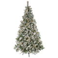 7.5 ft 229cm Frost Colonial Christmas Tree with Lights