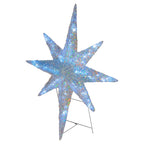 Christmas Display Star with Lights - 107cm
