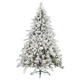2.3M Christmas Tree with Twinkle Lights- Snowy Dorchester