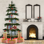 Christabelle 2.3m Christmas Display Tree with 5 Shelves & Foliage