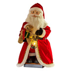 Christabelle 1.1m Musical LED Animated Christmas Santa Claus Glowing Lantern Ornament Decoration