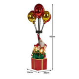 Christabelle 60cm LED Christmas Santa Claus with Balloons & Lights Ornament Decoration