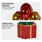 Christabelle 60cm LED Christmas Santa Claus with Balloons & Lights Ornament Decoration