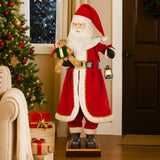 Christabelle Large 1.5m Musical Animated Santa Claus Christmas Decoration with Lantern Ornament