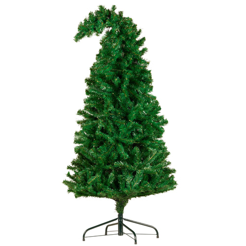 1.2m Bad Santa Curved Multicolour Pre-Lit Christmas Tree