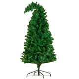1.2m Bad Santa Curved Multicolour Pre-Lit Christmas Tree