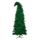 2.3m Bad Santa Curved Multicolour Pre-Lit Christmas Tree