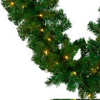 Christabelle 2.7m Christmas Garland with LED Lights Chadwick Tree Decoration Ornament