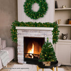Christabelle 2.7m Christmas Garland with LED Lights Chadwick Tree Decoration Ornament