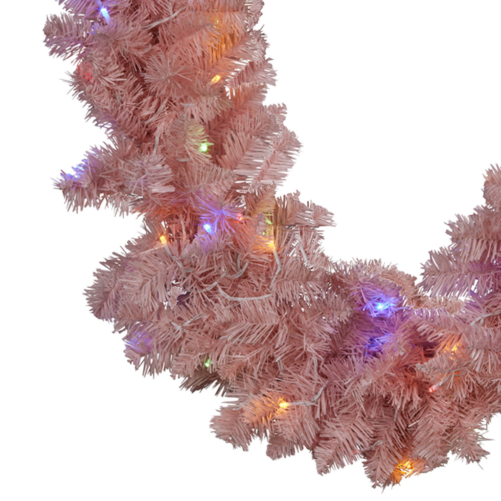 Pretty in Pink Christmas Garland - 274cm
