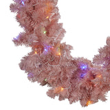 Pretty in Pink Christmas Garland - 274cm