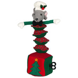 Christabelle 38cm Battery-Operated Christmas Mouse with Animation & Singing