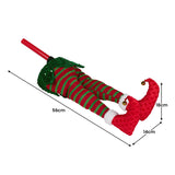 Christabelle 56cm Battery-Operated Kicking Christmas Elf Legs