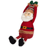 Christabelle 37cm Battery-Operated Hanging Santa with Animation & Music