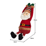 Christabelle 37cm Battery-Operated Hanging Santa with Animation & Music