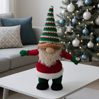 Christabelle 41cm Battery-Operated Christmas Gnome with Animation & Music