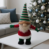 Christabelle 41cm Battery-Operated Christmas Gnome with Animation & Music