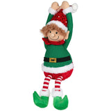 Christabelle 37cm Battery-Operated Hanging Elf with Animation & Music