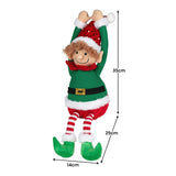 Christabelle 37cm Battery-Operated Hanging Elf with Animation & Music