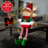 Christabelle Christabelle 56cm Battery-Operated Christmas Elf with Animation & Music
