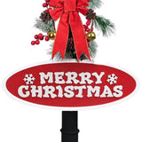 Christmas Lamp Post with Snow Lights & Music- Black Snowman 180cm