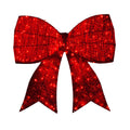 Christmas Display Bow with LED and Twinkle Lights - 91cm