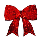 Christmas Display Bow with LED and Twinkle Lights - 91cm