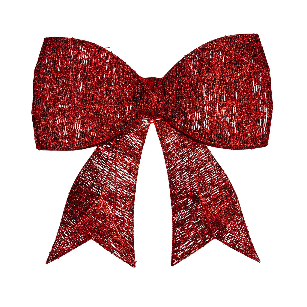 Christmas Display Bow with LED and Twinkle Lights - 91cm