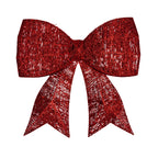 Christmas Display Bow with LED and Twinkle Lights - 91cm