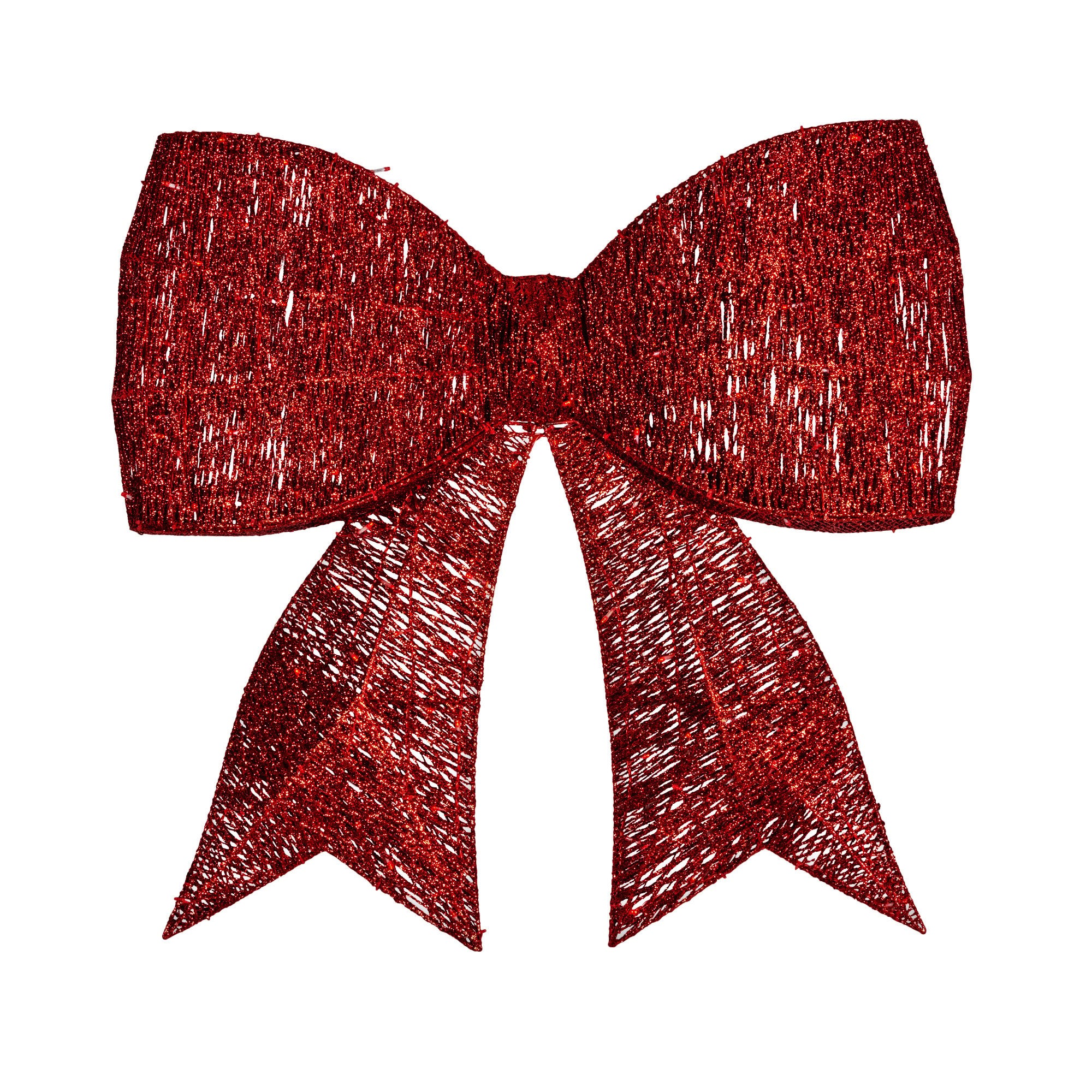 Christmas Display Bow with LED and Twinkle Lights - 91cm