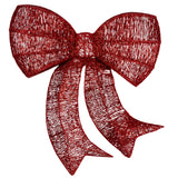 Christmas Display Bow with Lights -  87cm