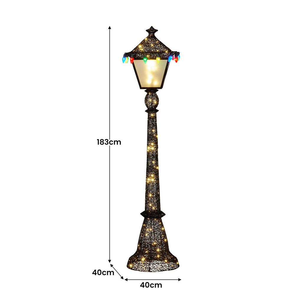 Christmas Lamp Post Display -  183cm