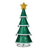 205cm Indoor / Outdoor Tiered Christmas Tree with Lights