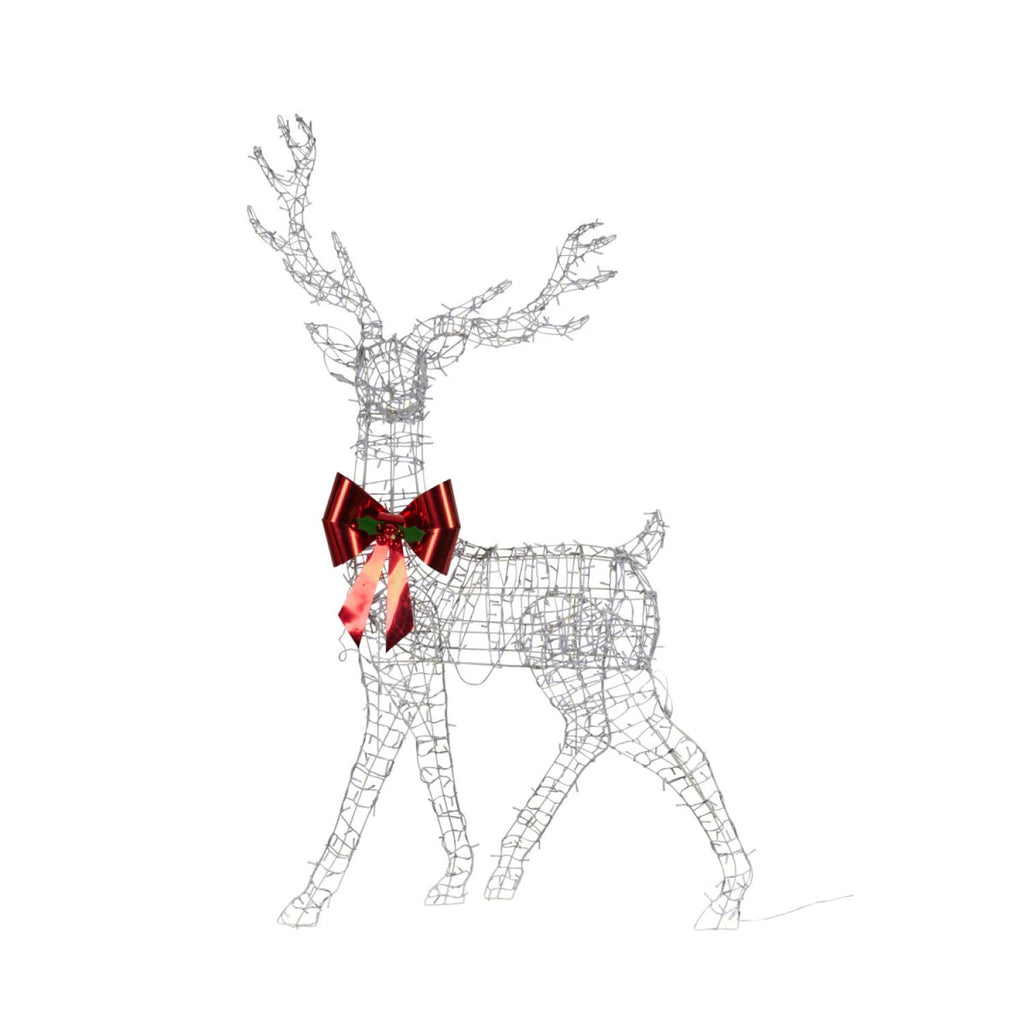 Christabelle 2.1m Christmas Reindeer Statue 800 LED Lights Indoor Outdoor Front Yard Lawn Decoration