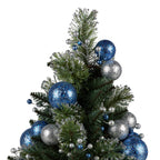 61cm Blue Collection Tabletop Pre-Lit Christmas Tree