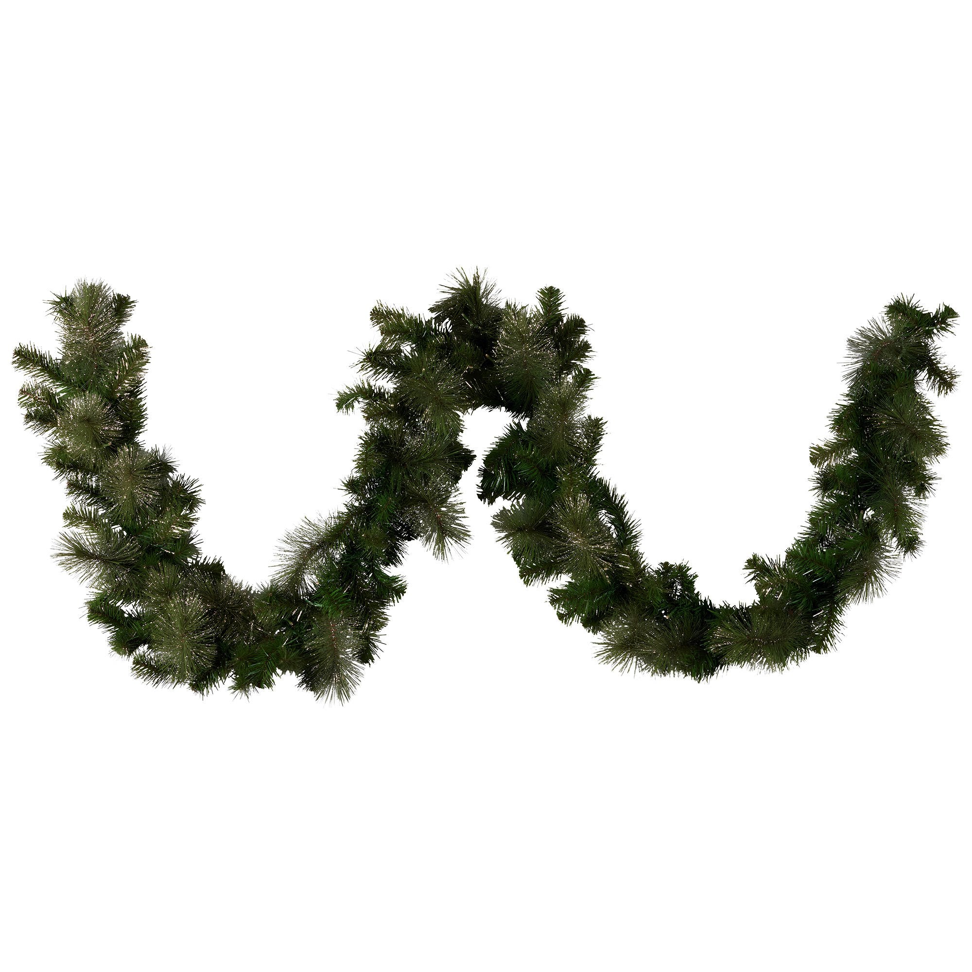 Christabelle 2.7m Christmas Garland with LED Lights Glittery Gold Pine Mantle Decoration Ornament