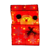 Christabelle Animated Santa Gift Box LED Christmas Tree Lights Decoration Xmas Ornament Indoor Outdoor