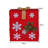 Christabelle Animated Santa Gift Box LED Christmas Tree Lights Decoration Xmas Ornament Indoor Outdoor
