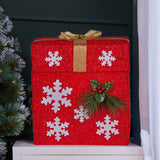 Christabelle Animated Santa Gift Box LED Christmas Tree Lights Decoration Xmas Ornament Indoor Outdoor