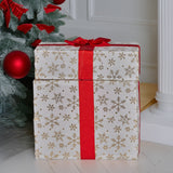 Christabelle Animated Snowman in a Gift Box LED Christmas Tree Decoration Ornament Lights Xmas
