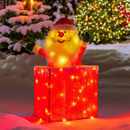 Christabelle 76cm Santa in Chimney Christmas Tree Warm White LED Lights Animated Decoration Ornament