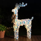 Christabelle 76cm Animated Standing Reindeer Christmas Light Up Display LED Outdoor Indoor Xmas Yard Lawn Statue