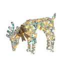 Christabelle 66cm Grazing Reindeer Christmas Light Up Display Animated LED Outdoor Indoor Xmas Yard Lawn Statue