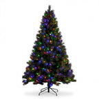 Christabelle 1.8m 6ft Grand Sierra Christmas Tree Pre Lit Multi Function LED Memory Wire Artificial Indoor Xmas Decor