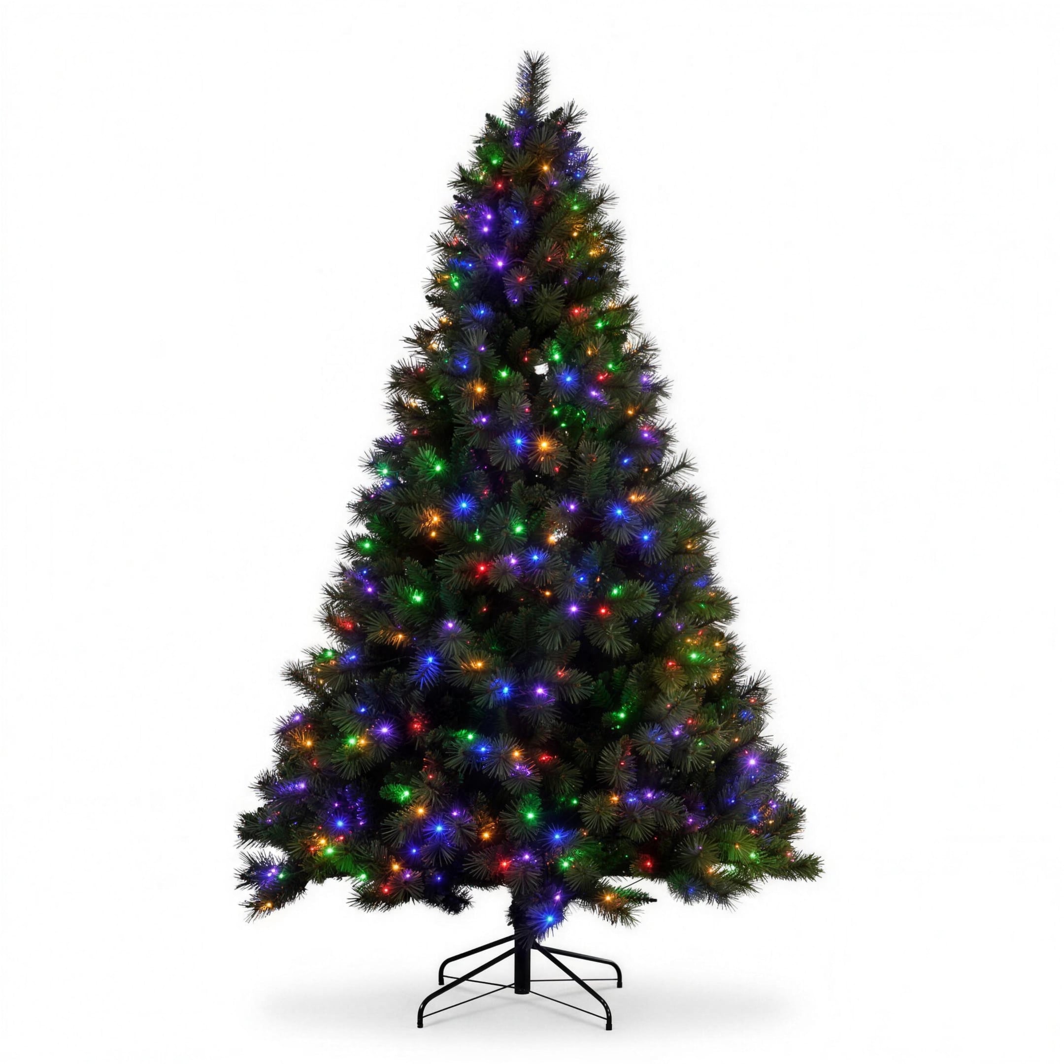 Christabelle 1.8m 6ft Grand Sierra Christmas Tree Pre Lit Multi Function LED Memory Wire Artificial Indoor Xmas Decor