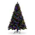 Christabelle 2.3m 7.5ft Grand Sierra Christmas Tree Pre Lit Multi Function LED Memory Wire Artificial Indoor Xmas Decor